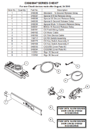 CX98-9947 Series Chexit